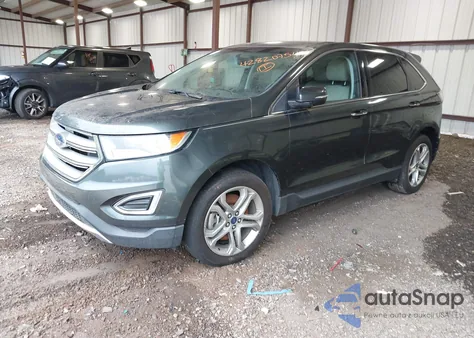 2015 Ford Edge Titanium из США, поврежденный, VIN 2FMTK3K86FBB50628